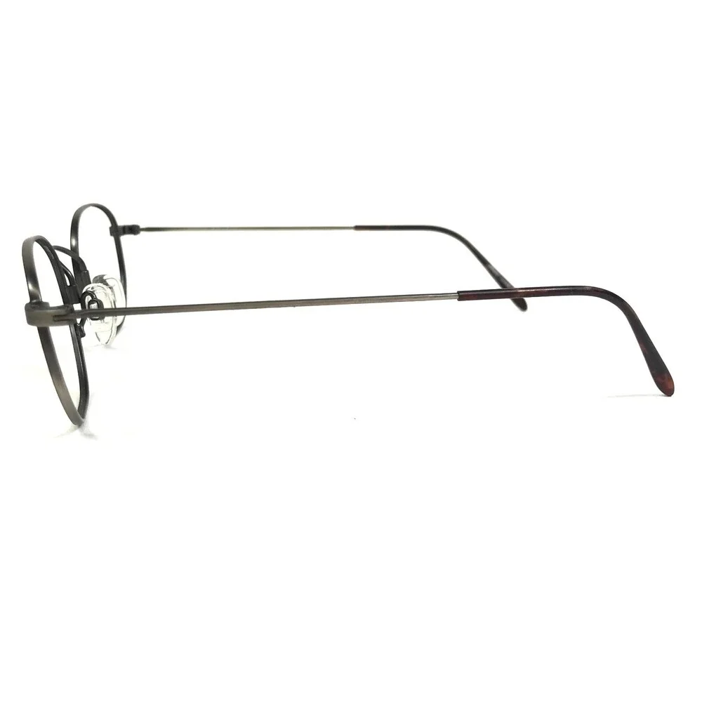 Vintage Flexon Eyeglasses Frames Flexibles 132 Amber/Pewter Tortoise 48-20-140